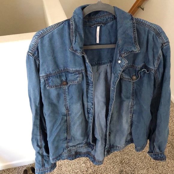 Free People Jackets & Blazers - Free people denim jacket